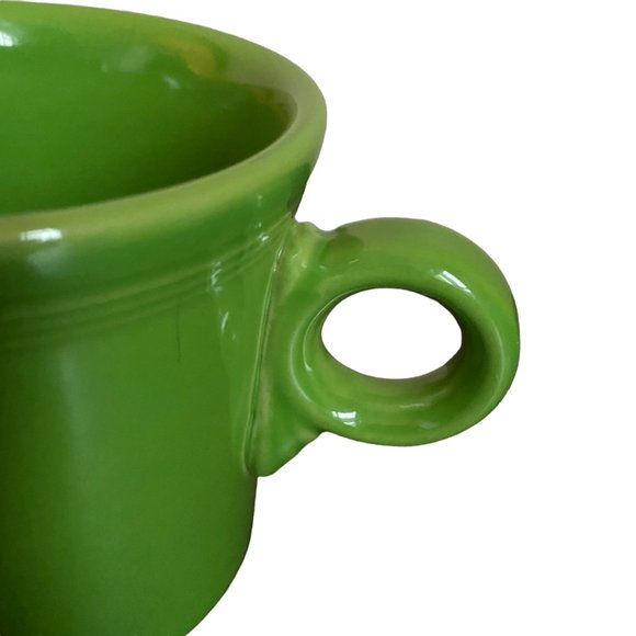Fiestaware Kitchen Fiestaware Shamrock Green Ring Handle Tom And